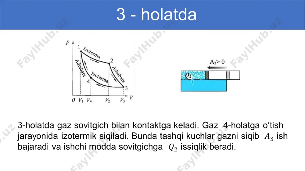 issiqlik dvigatellarining ishlash prinsipi - Page 5