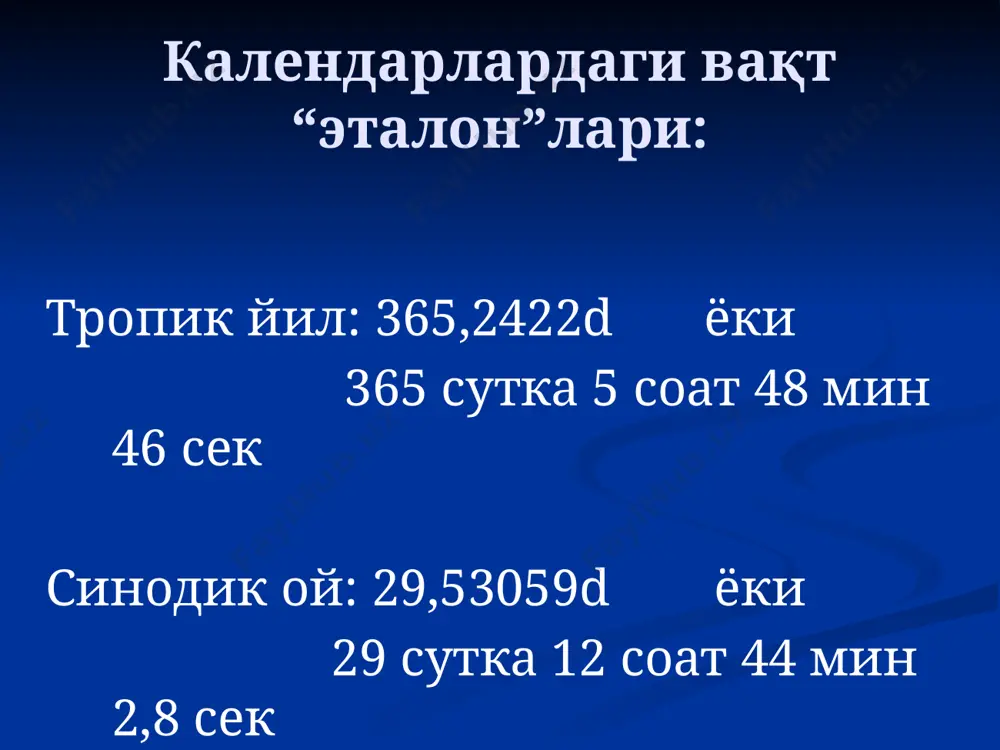 ҳижрий-қамарий тақвим муаммолари - Page 5