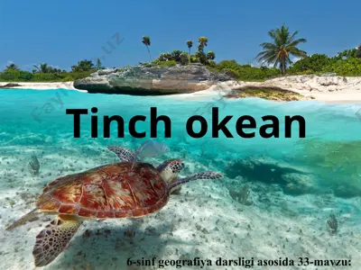 tinch okean 6-sinf — PPT