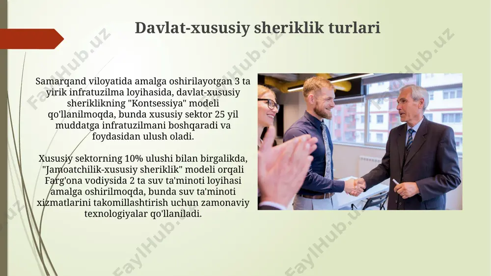 xususiy va davlat sherikchiligi - Page 5