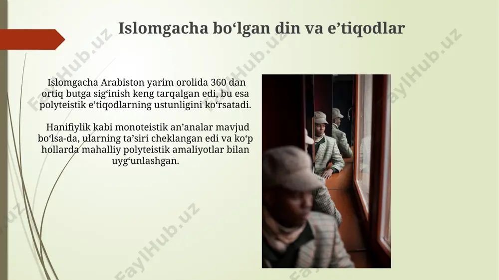 islom dinining paydo bo‘lishida ijtimoiy-siyosiy va madaniy sharoitlari - Page 3