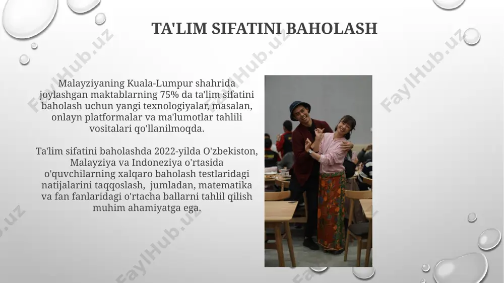 yildagi davlat byudjetidan 5 milliard soʻm mablagʻ ajratilishi, shu jumladan, toshkent shahridagi 10 ta maktabgacha ta'lim muassasasini modernizatsiya qilishni oʻz ichiga oldi. e'tiboringiz uchun rahmat @taqdimot_robot image3.png image4.jpg image5.jpg image6.jpg image7.jpg image8.jpg image9.jpg image10.jpg image11.jpg image12.jpg image1.png
