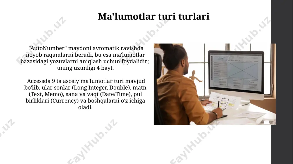 ms access dasturida jadval yaratish - Page 5
