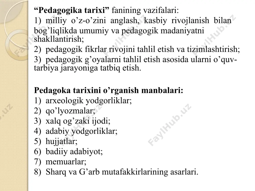 lq og`zaki ijodida ta’lim va tarbiyaga oid fikrlar. demak, eramizning boshlarida hozirgi markaziy osiyo hududida yunon va oromiy alifbosi asosida xorazm, sug`d, baqtriya yozuvlari shakllangan. eramizdan avvalgi taxminan 484-431 yillarda yashagan yunon tarixchisi gerodotning "tarix" kitobida qadimgi forslar, saklar va massagetlarning ta’lim - tarbiyaviy qarashlariga oid muhim ma’lumotlar berilgan. forslarning eng sharaflaydigan narsasi jasurlikdir, - deb yozadi olim, - shunga ko`ra ular ko`proq o`g`illarga ega bo`lishdan faxrlanishgan. podshoh ham kimning o`g`li ko`p bo`lsa, unga sovg`alar yuborib turgan. o`g`il bolalarni 5 yoshdan 20 yoshgacha faqat uch narsaga: otda yurish, kamondan otish, to`g`rilikka o`rgatishgan. o`g`il hech qachon ota - onasini behurmat qilmagan. gerodotning yozishicha forslar uchun yolg`onchilik va qarzdor bo`lish sharmandalik hisoblangan, ular daryo suviga tupurmaganlar, hatto unda qo`l yuvmaganlar, daryolarni muqaddas sanaganlar. yana bir tarixchi plutarx fors ayollarining qahramonona jasoratlari haqida yozadi. yana uning yozishicha aleksandr makedonskiy yerli xalqlarga yaqinlashish maqsadida 30 ming bolani ajratib olib, ularga yunon tili va harbiy …