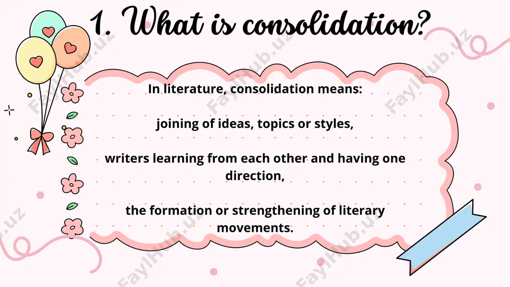 consolidation in literature - Page 2