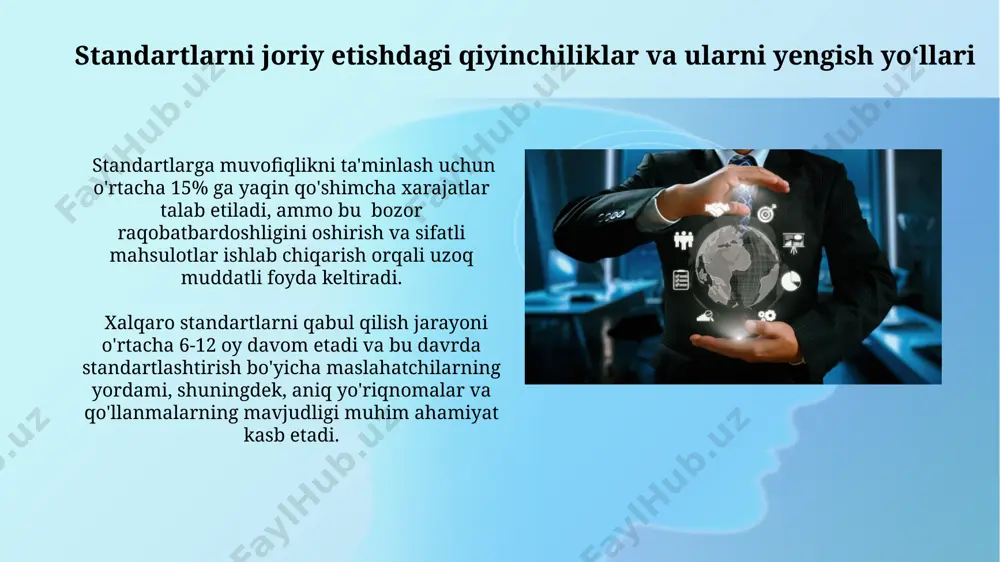 xalqaro standartlarni qo'llash va joriy etish - Page 4