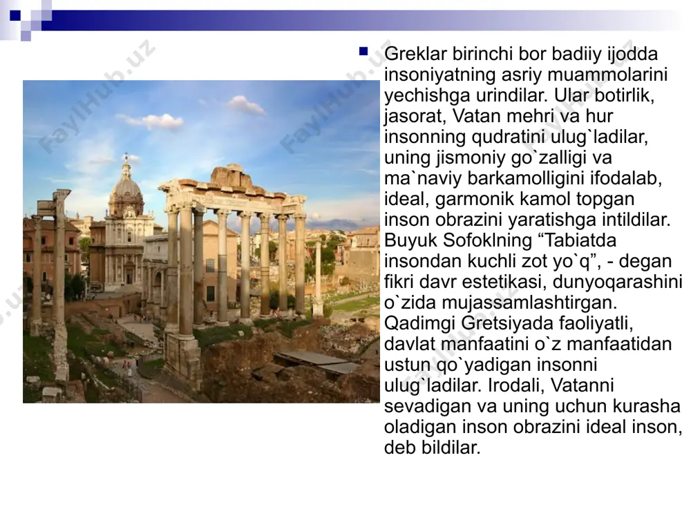 non, katta darvozaxona - propiley, qanotsiz g`alaba ma`budasi nikaga atab qurilgan niki apteros qad ko`tardi. bu binolar badiiy bezakka boy bo`lgan. image1.jpeg image2.jpeg image3.jpeg image4.jpeg image5.png image6.png image7.jpeg image8.png image9.png image10.jpeg image11.jpeg image12.jpeg image13.jpeg image14.jpeg image15.jpeg image16.jpeg image17.jpeg image18.jpeg