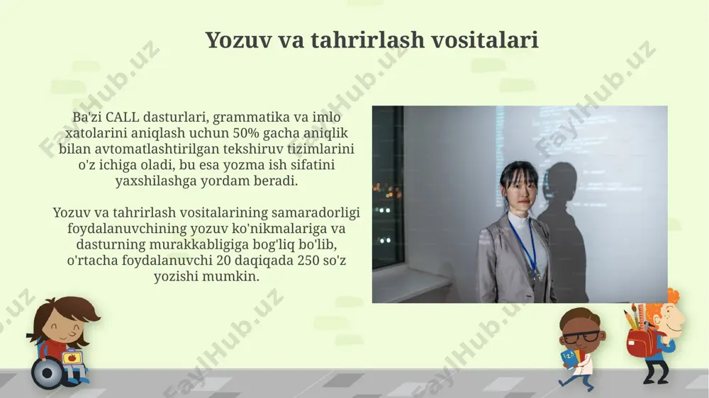 mavjud kompyuter yordamida til o'rganish (kyto) dasturlari - Page 5