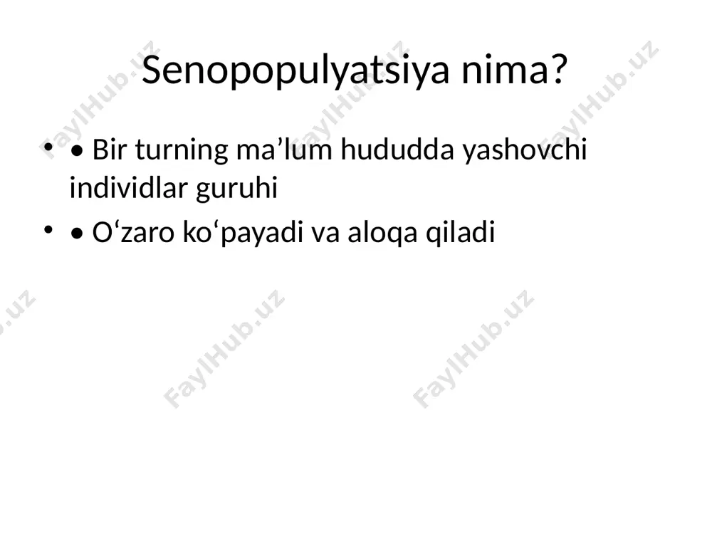 senopopulyatsiya: xususiyatlari va tasvirlari - Page 2