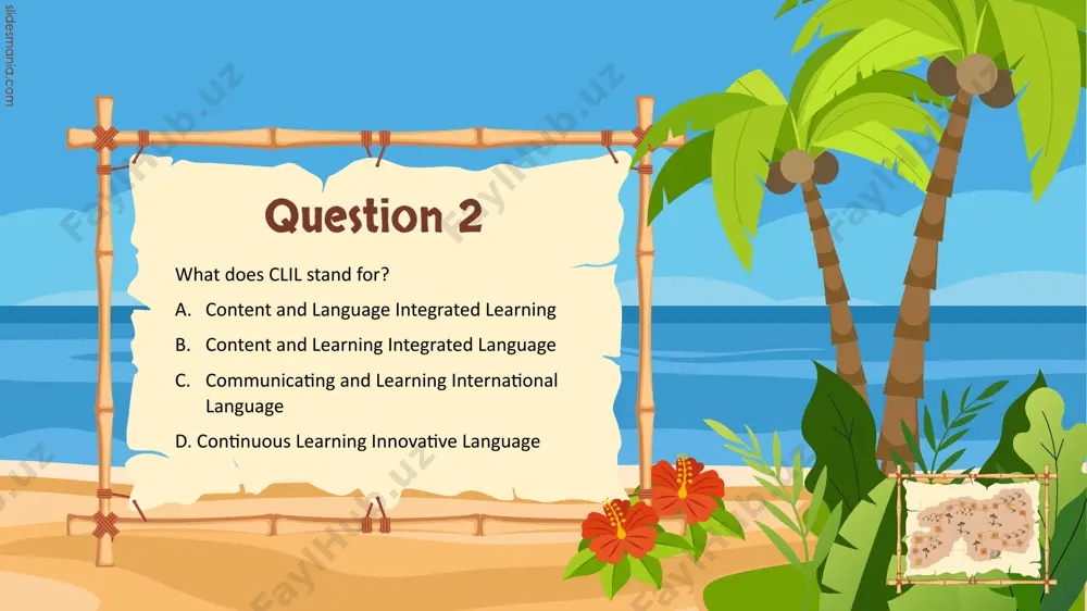 calp bics bics and calp clil bics question 22 fill in the gap. cummins’s view of bics and calp is helpful here. ________reportedly takes a minimum of 5years to acquire. ______ is the language of learning, but it is also the language of exams and evaluation. calp/calp calp/bics bics/calp bics/bics calp/calp question 23 what does input content mean in clil lessons? it is a subject content which is the focus of the lesson, especially relating to speaking and writing activities it is a subject content which is the focus of the lesson, especially relating to language activities it is a subject content which is the focus of a lesson, especially relating to listening and reading activities all answers are correct it is a subject content which is the focus of a lesson, especially relating to listening and reading activities question 24 what does output content mean in clil lessons? it …