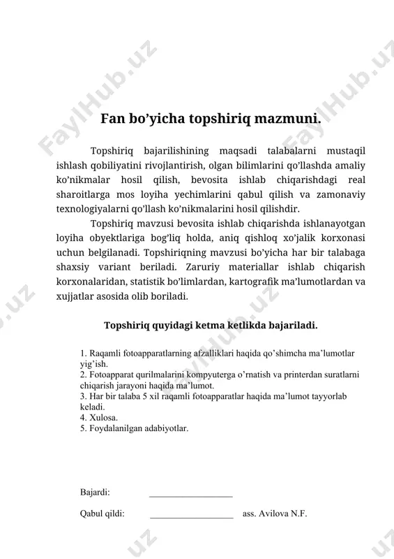 raqamli fotogrammetriya topshiriqi - Page 2