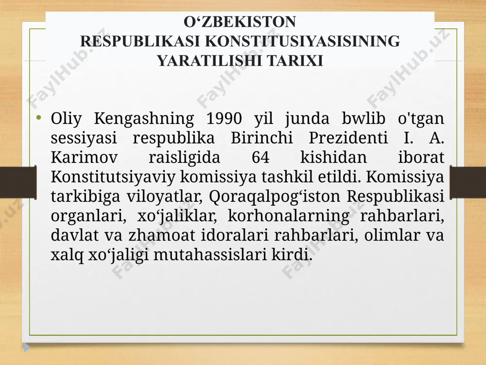 o'zbekiston respublikasi konstitutsiyasi - Page 5