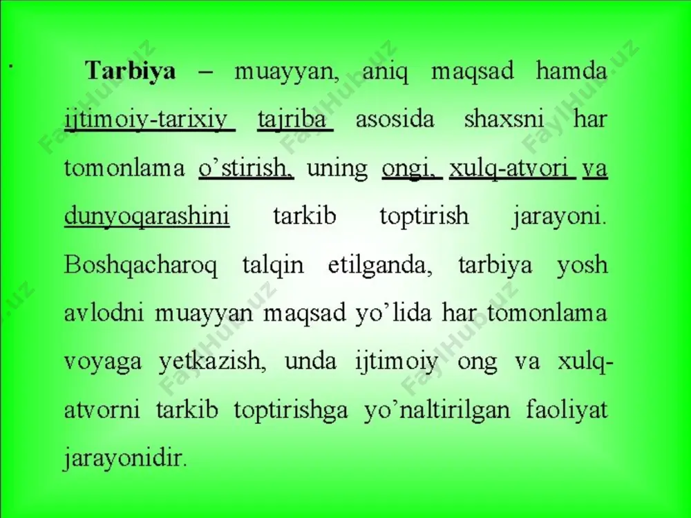 turli yosh xususiyatlarida tarbiya jarayoni - Page 2