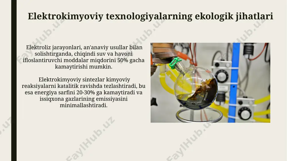 kimyo sanoatida elektrokimyoviy jarayonlar - Page 5