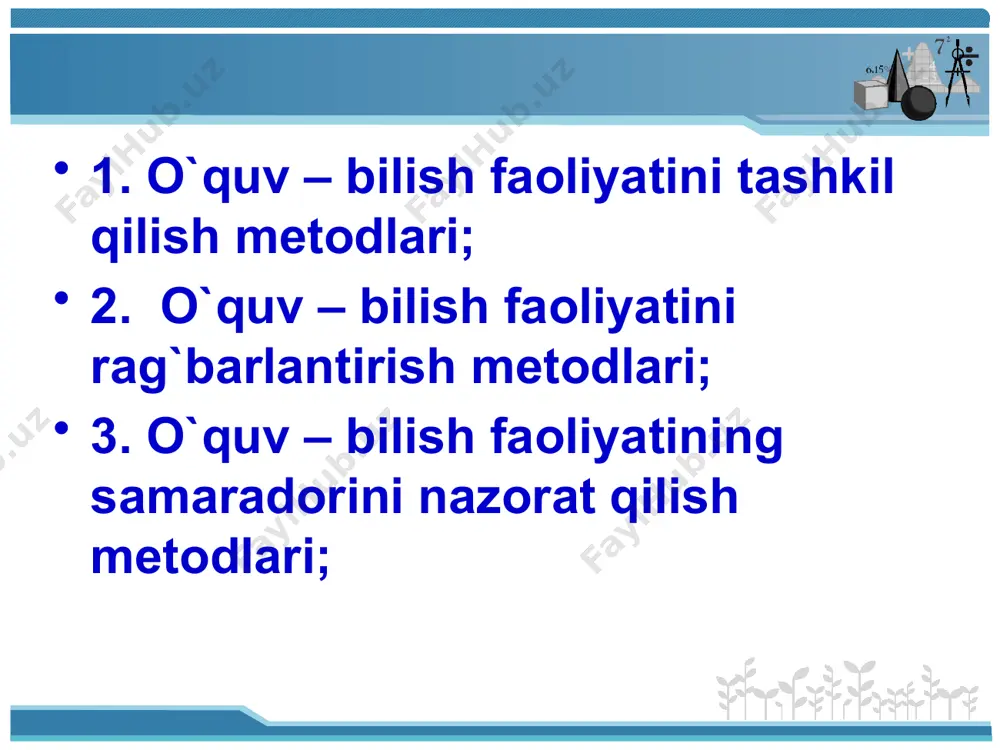 metodlar klassifikatsiyasi - Page 4