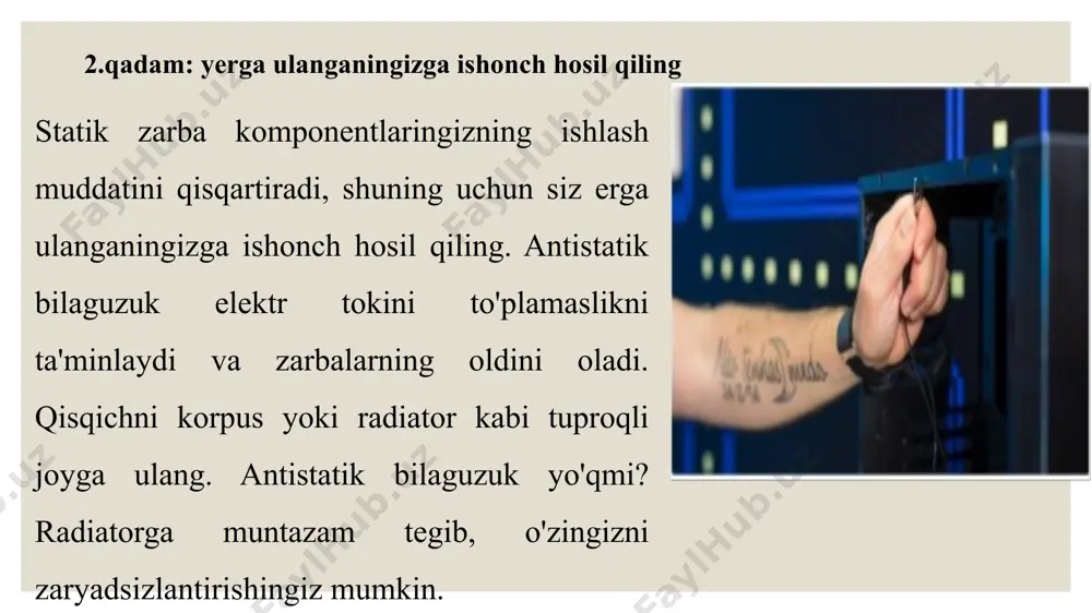 protsessorni o'rnatish va ishlating uchun reja - Page 5