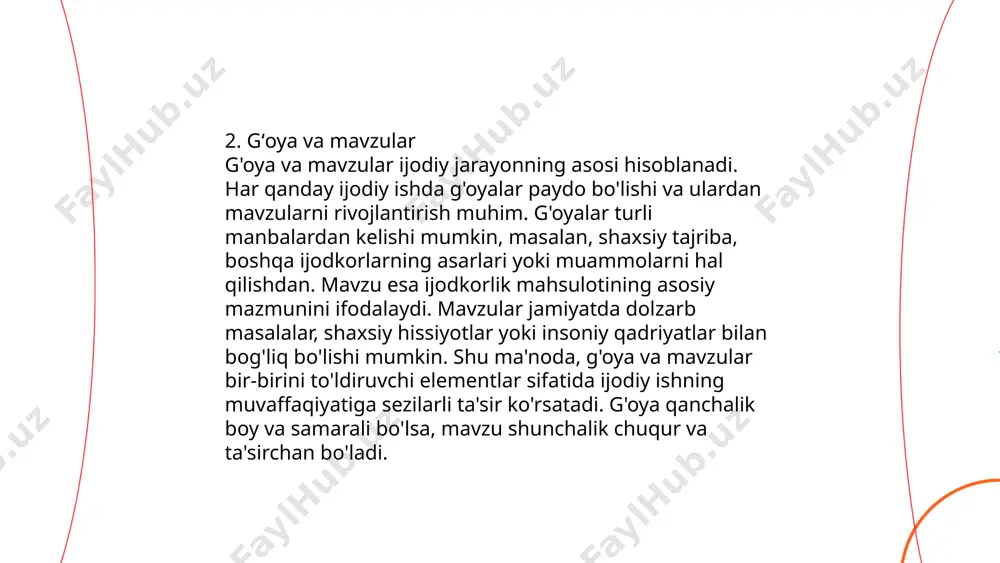chovlar qo‘llanilishi mumkin, masalan, meyers-briggs tipologiyasi yoki 5 ta asosiy shaxsiy fazilat. portret shakllantirishda psixologlar shaxsning o‘tmishi, hozirgi holati va kelasi intilishlarini ham hisobga olishadi. ushbu yondashuv insonning ijtimoiy munosabatlarga, stressga, liderlik qobiliyatlariga va qaror qabul qilish jarayonlariga bo‘lgan munosabatini tushunishga yordam beradi. ... t.me/slaydai_bot sotsial tafovut jamiyatda insonlar o'rtasidagi iqtisodiy, ta'lim, sog'liqni saqlash va boshqa sohalardagi notenglikni ifodalaydi. o'zbekistonda 2021-yilgi ma'lumotlarga ko'ra, oilalarning 10 foizi umumiy boylikning 80 foizdan ortig'iga egalik qiladi. ta'lim sohasida eng boy va eng kambag'al qatlamlar o'rtasida katta tafovut mavjud, oliy ta'lim darajasiga ega bo'lganlar soni yuqori daromadli guruhlarda 50 foizni, past daromadli guruhlarda esa 15 foizni tashkil etadi. shuningdek, shahar va qishloq aholisi o'rtasida infratuzilma va xizmat ko'rsatish sifati bo'yicha farqlar mavjud bo'lib, bu holat kambag'al qishloq joylaridagi aholiga salbiy ta'sir ko'rsatadi. sog'liqni saqlash xizmatlaridan foydalanish imkoniyatlari ham yuqori daromadga ega oilalarda ancha yuqori. ... t.me/slaydai_bot 10. mehnat va sinfiy kurash 10. mehnat va …