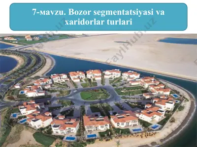 bozorni tadqiq etish — PPTX