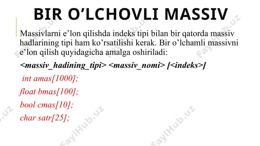 massivlar - Page 4