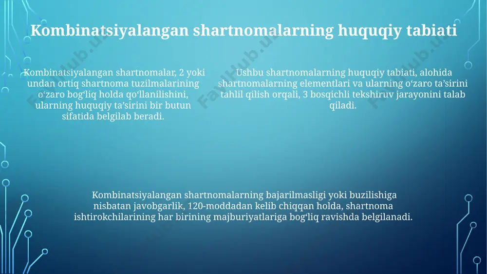 moliyaviy munosabatlarda shartnomalar kombinatsiyasi - Page 5