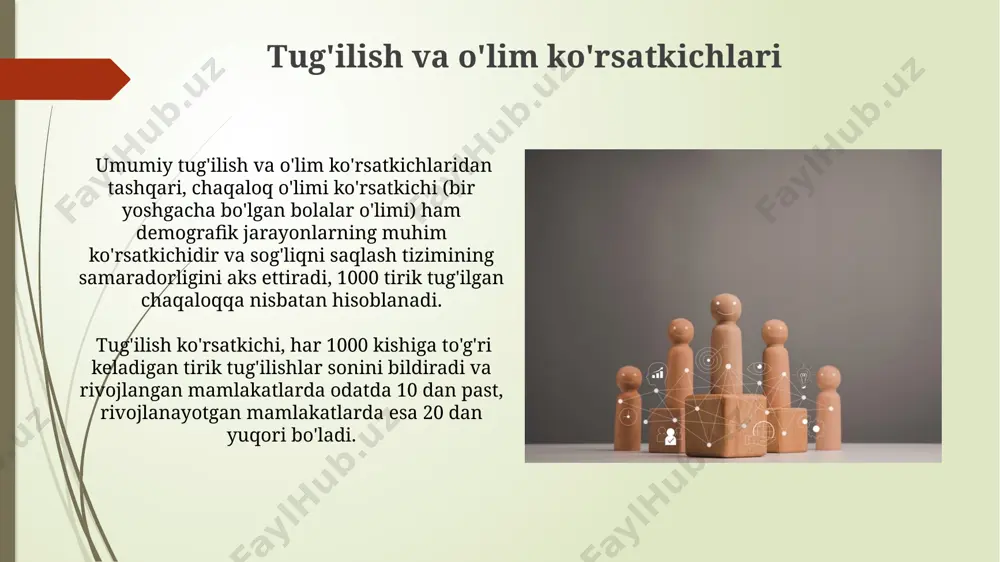 demografik jarayonlar va ularning asosiy xususiyatlari - Page 3