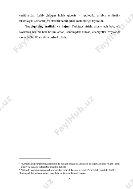 muallifi. (2022) 4 “iqtisodiy rivojlanish maqsadlariniamalga oshirishda soliq siyosati oʻrni” kitobi muallifi. 2020 y. shuningdek ko’plab ommabop maqolalar va tadqiqotlar olib borgan. i bob. moliyaviy barqarorlik tahlilining mazmuni, maqsadi va vazifalari. 1.1. moliyaviy barqarorlik tahlilining mazmuni, maqsadi va vazifalari. moliyaviy barqarorlikni baholash bir qancha ko‘rsatkichlar tizimidan foydalaniladi. ular jumlasiga korxona barqarorligini eng muhim ko‘rsatkichlaridan biri bu moliyaviy barqarorlik ko‘rsatkichidir. agar korxonada daromadlar xarajatlardan ortadigan bo‘lsa, moliyaviy baraqarorlikka erishishi mumkin bo‘ladi. agar korxona mablag‘larni erkin tasarruf eta olsa, ulardan samarali foydalansa, doimiy ishlab chiqarish va sotishning mukammal siklik aylanish uzluksizligi ta’minlansa, bunday korxonani moliyaviy barqaror deyishimiz mumkin. moliyaviy barqarorlik – bu moliyaviy tizimning, yaʼni moliya muassasalari, bozorlar va bozor infratuzilmalarining ehtimoliy shoklar va nomutanosibliklarga bardosh bera olishi, shu bilan birga moliyaviy vositachilik funktsiyalarini bajara olmaslik ehtimolini rasaytirish qobiliyatidir. moliyaviy barqarorlik maqsadi alohida moliya muassasasi emas, balki butun moliya tizimi barqarorligini taʼminlashdan iborat. moliyaviy barqarorlik iqtisodiyotning barqaror rivojlanish asosi hisoblanadi. moliyaviy tizim, …