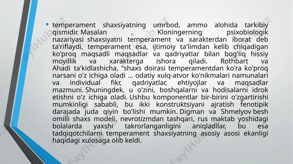 temperament xususiyatlarining mutaxasis shakllanishidagi o’rni - Page 4