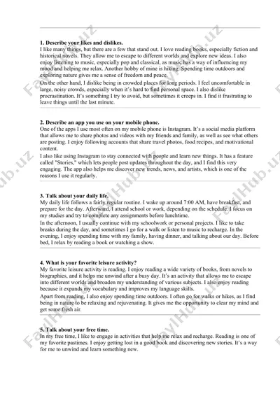 an app on my mobile phone — DOCX