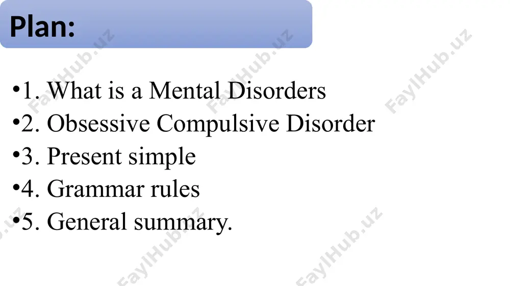 independent work on mental disorders - Page 3