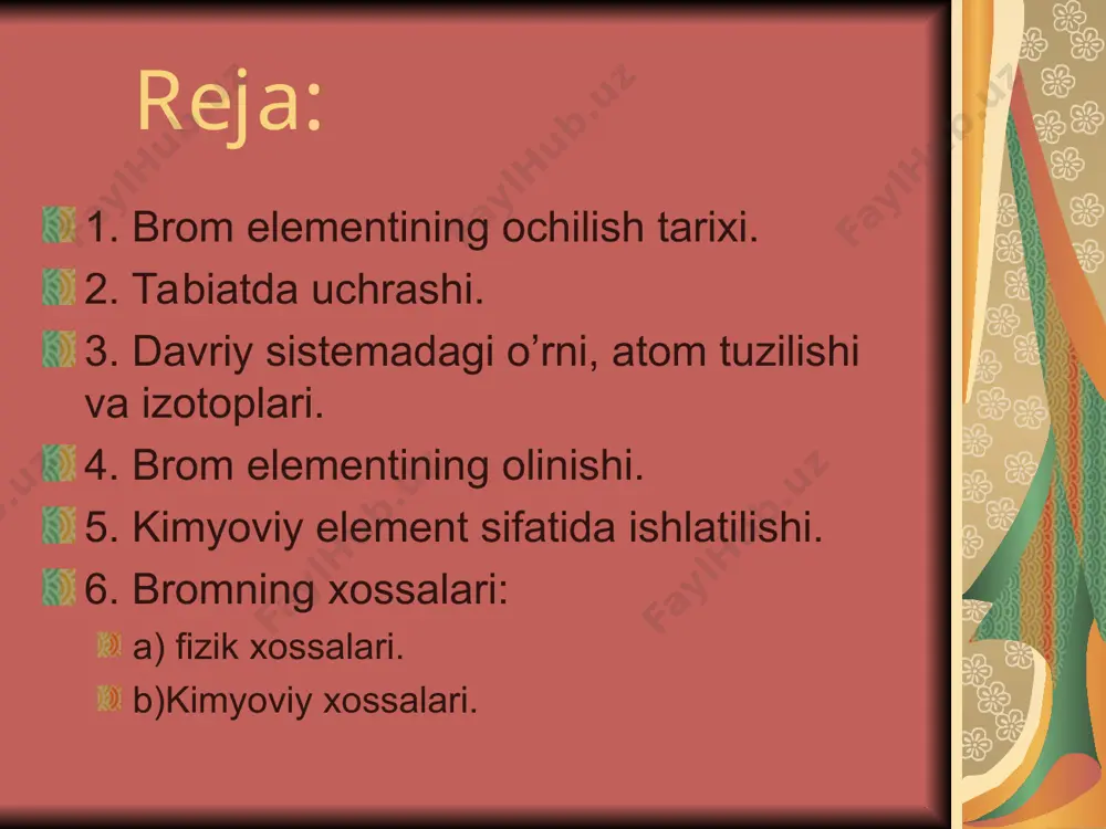 brom va uning birikmalari - Page 3