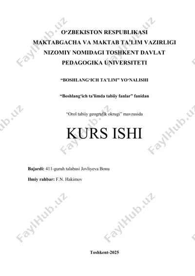 orol tabiiy geografik okrugi — DOCX