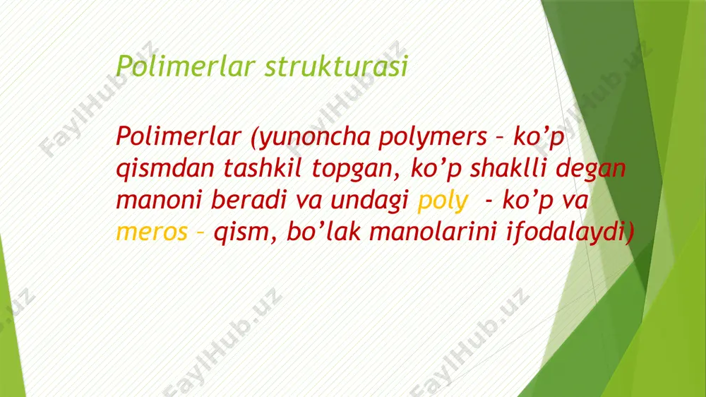 polimerlarning strukturasi va xossalari - Page 4
