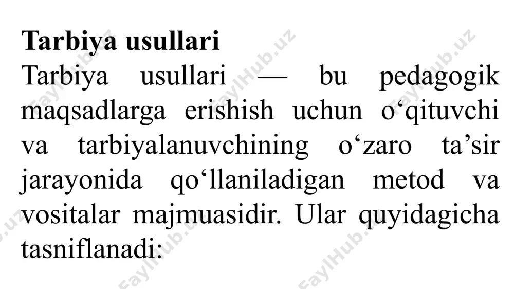 tarbiya usullari va shakillari - Page 3