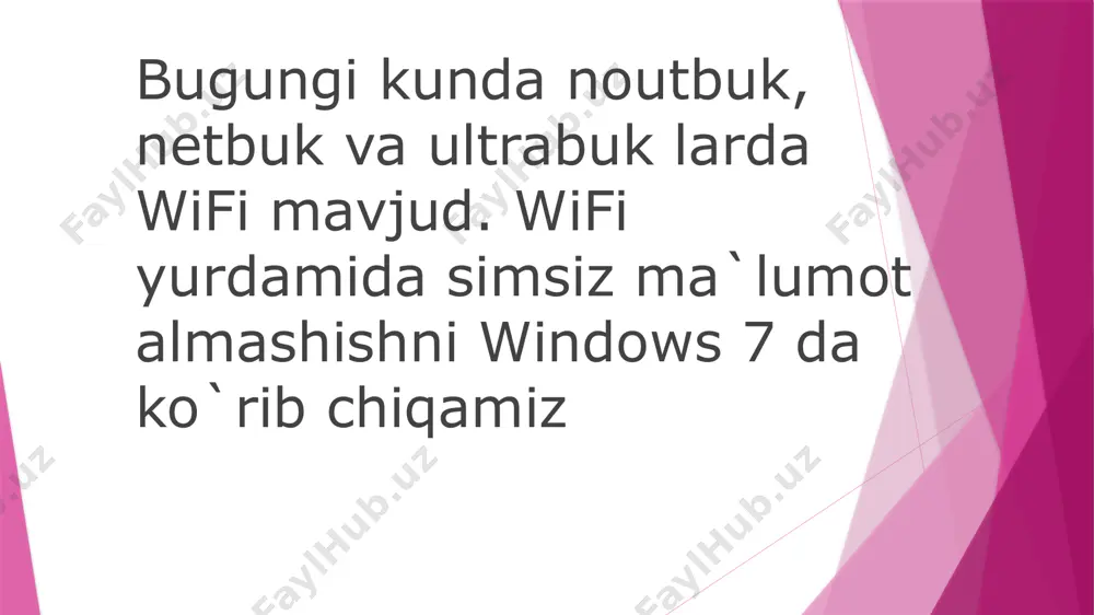 wifi yordamida ikkita noutbutni bir-biri bilan bog’lash - Page 2