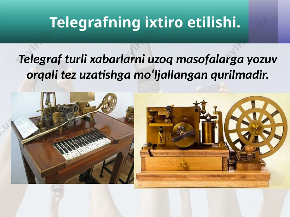 yada tug‘ilib, amerikada yashagan aleksandr bell yaratdi. radio tarixi. radio nima ekanligini hammamiz yaxshi bilamiz. u turli xil xabarlarni tarqatishda katta ahamiyatga ega. image2.jpg image3.jpeg image4.jpeg image5.jpeg image6.jpeg image7.jpeg image8.jpeg image9.jpeg image10.jpeg image11.jpeg image12.jpeg image13.emf image14.jpeg image15.jpeg image16.jpeg image17.gif image18.jpeg image19.jpeg image20.jpeg image21.jpeg image22.jpeg image23.jpeg image24.jpeg image1.jpg