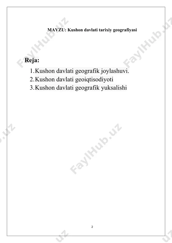 ellardagi mustamlakasiga aylantirish imkoni bo‘ladi” degan fikrni bildirgan”312. shundan so‘ng chjang chyan hoqon e’tiboriga sazovor bo‘lgan. u u-diga baqtriyaga boradigan uchta quyidagi yo‘llarni ko‘rsatib o‘tgan: birinchisi, kyanglar yurtidan o‘tgan. ular sharqiy turkiston va xuanxe daryosining yuqori qismida yashaganlar. bunda tibet orqali hindiston va baqtriyaga borish mumkin bo‘lgan, lekin bu yo‘l xatarli yo‘l hisoblangan. kyanglar xitoy elchilarini o‘z еrdan o‘tishiga yo‘l qo‘ymaganlar. ikkinchi yo‘ldan borish ham mumkin bo‘lmagan, chunki bu yo‘l xunlar еrlaridan o‘tgan. uchinchi yo‘l xitoyning janubi-g‘arbidagi shu (sichuan) viloyatidan hindistonga o‘tib, undan baqtriyaga borish xatarsiz ekanligini ko‘rsatgan. shuningdek, xitoy savdogarlarining ham shu yo‘ldan foydalanishi aytgan, shu yo‘l orqali ipak matolari baqtriyaga еtib borayotganligini ta’kidlagan. shundan so‘ng hoqon u-di baqtriyaga yaqin yo‘l izlab ko‘p mablag‘ sarflab, elchilarni hindistonga ikkinchi marta jo‘natadi. elchilar bir vaqtning o‘zida to‘rt joydan yo‘lga tushadilar. ularning yurgan yo‘llarning hammasi baqtriyaga olib borishi lozim edi. lekin elchilarning rejasi barbod bo‘lgan. ularni o‘sha еrlarda yashaydigan qabilalar o‘tishiga yo‘l …