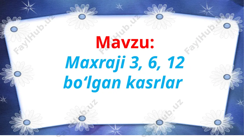 3-sinf matematika fanidan taqdimot - Page 2