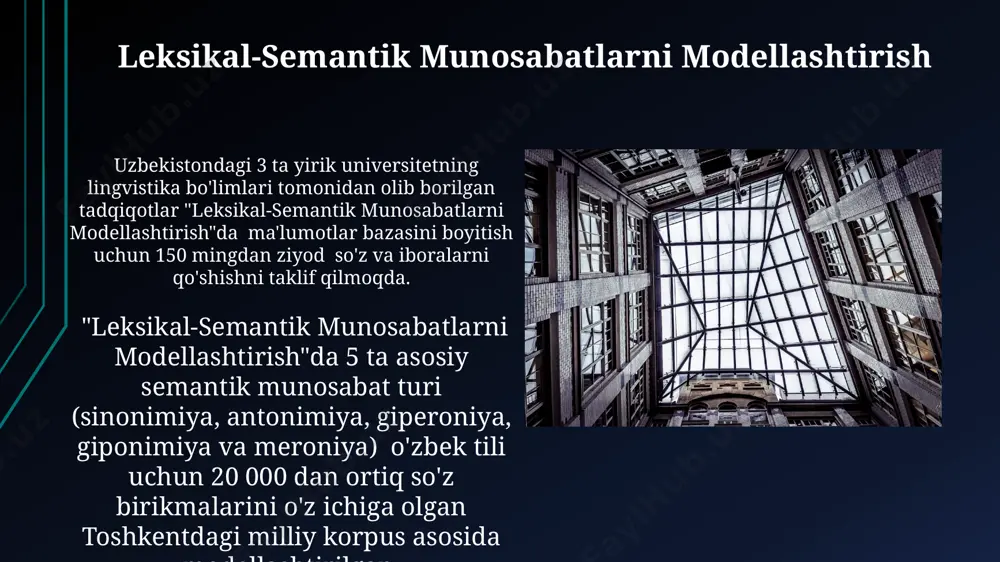 lingvistik maʼlumotlar bazasining tuzilishida semantik lugʻat - Page 5