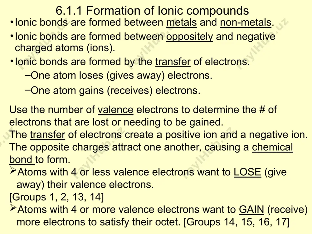 al electrons). single bond (2e) double bond (4e) triple bond (6e) cont… atoms can share their electrons equally or unequally. when atoms share electrons equally, it is called a non-polar covalent bond. non-polar covalent bonds form between atoms of the same type. ex: h2, cl2, when atoms share electrons unequally it is called a polar covalent bond. one atom pulls the electrons closer to itself. the atom that pulls the electrons more gets a slightly negative charge. the other atom gets a slightly positive charge. ex: water molecule bonding animation cont.., the same atoms can share both of its electron and it is called a coordinate bond or dative covalent bond. the atoms are held together because the electron pair is attracted by both of the nucleus. example. 6.2.2 polarity of covalent bonds molecular dipoles occur due to the unequal sharing of electrons between atoms in a molecule. those atoms …