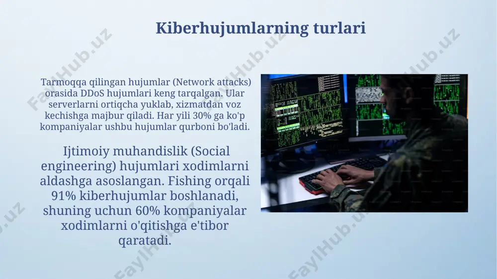 kiberhujumlar va ulardan himoyalanish - Page 5