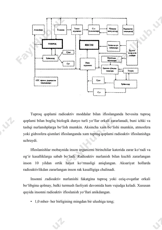 ktiv ifloslanish paydo bо‘lishiga olib keluvchi qurollardan foydalanishni cheklash va radioaktiv modsalarni qо‘llashni tо‘liq tartibga solishidir.