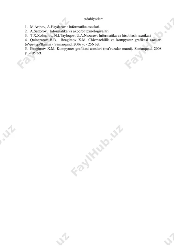 tekislikni uchta tekislikka proyeksiyalash - Page 5