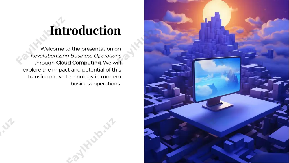 challenges of cloud adoption while cloud computing offers numerous advantages, organizations also face challenges such as data security, compliance, and integration with existing systems. overcoming these challenges is crucial for successful adoption. while cloud computing offers numerous advantages, organizations also face challenges such as data security, compliance, and integration with existing systems. overcoming these challenges is crucial for successful adoption. cloud computing and digital transformation cloud computing and digital transformation the integration of cloud computing is a key driver of digital transformation, enabling businesses to streamline operations, enhance customer experience, and leverage data-driven insights for strategic decision-making. the integration of cloud computing is a key driver of digital transformation, enabling businesses to streamline operations, enhance customer experience, and leverage data-driven insights for strategic decision-making. cloud security best practicescloud security best practices ensuring data security in the cloud requires implementing best practices such as encryption, multi-factor authentication, and regular security audits. …