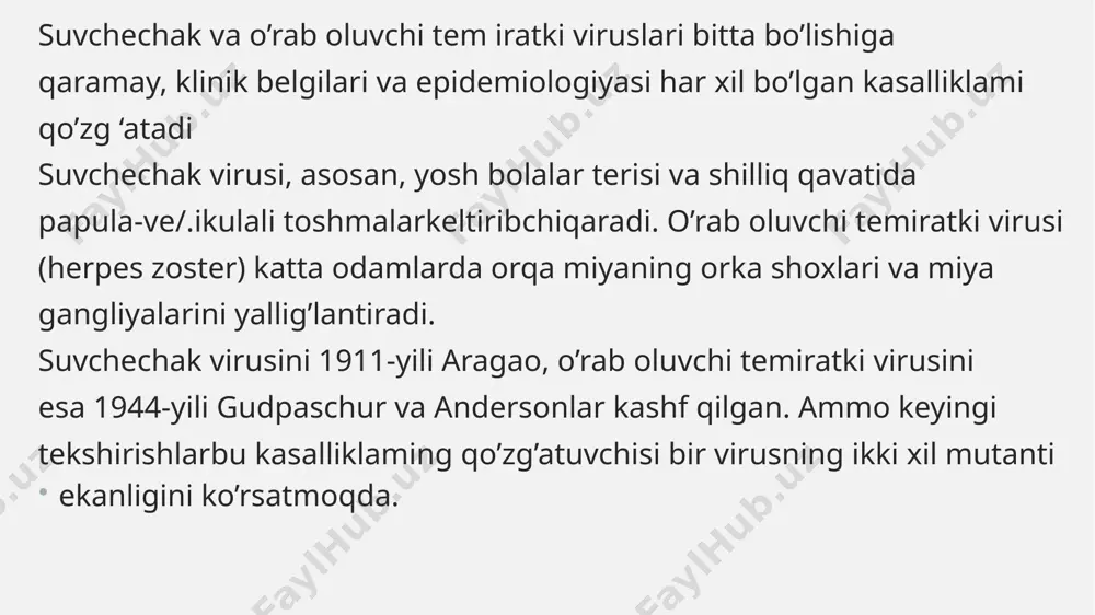 suvchechak va oʻrab oluvchi temiratki viruslari - Page 4