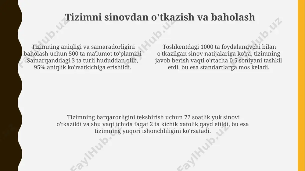 в тадқиқот усулларини, жумладан, 10 тадан ортиқ интервью ва 200 тадан зиёд кузатув натижаларини бирлаштириб, маълумотларни чуқур таҳлил қилиш мумкин. e'tiboringiz uchun rahmat @taqdimot_robot