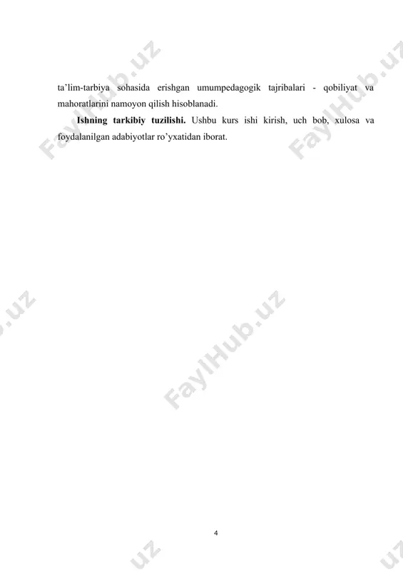 mlasiga bulardan tashqari, “taraqqiyotning ijtimoiy vaziyati, “yetakchi faoliyat tipi’, va boshqa bir qator tushuncha lami kiritish mumkin. bu tushunchalar psixologiya sohasidagi ilg‘or tadqiqotlar natijasida shakllangan va fanga olib kirilgan. bolalar psixologiyasi fanini o‘rganish ma’lum ma’noda ushbu fanning kategoriyalarini o‘zlashtirishdan iborat. quyida biz bolalar psixologiyasi fanining ayrim asosiy kategoriyalari xususida alohida to‘xtalib o‘tamiz: bolalik — ontogenezning dastlabki davrlarini belgilash uchun (tug‘ilgandan o‘smirlikkacha bo‘lgan davrni belgilash uchun) qo‘llanadigan tushuncha. yosh davrlarining an’anaviy tasnifiga ko‘ra bolalik — go‘daklik (tug‘ilgandan lyoshgacha), ilk bolalik (1 yoshdan 3 yoshgacha), maktabgacha yosh (3 yoshdan 6-7 yoshgacha) va kichik maktab yoshi (6-2 yoshdan 10-11 yoshgacha) davriami o‘z ichiga oladi. bolalik jadal psixik taraqqiyot davridir.taraqqiyot — narsa yoki hodisalaming vaqt o‘tishi bilan miqdor va sifat jihatdan o‘zgarishi natijasida yuqoriroq darajaga ko‘tarilishi. psixika taraqqiyoti - tug‘ilgandan boshlab yosh davrlari o‘tishi bilan psixika faoliyatining takomillashishidir. psixik taraqqiyot bolaning insoniyat tarixi davomida to‘plagan bilim va tajribalami o‘zlashtirishi hamda shaxs sifatida shakllanib borishi …