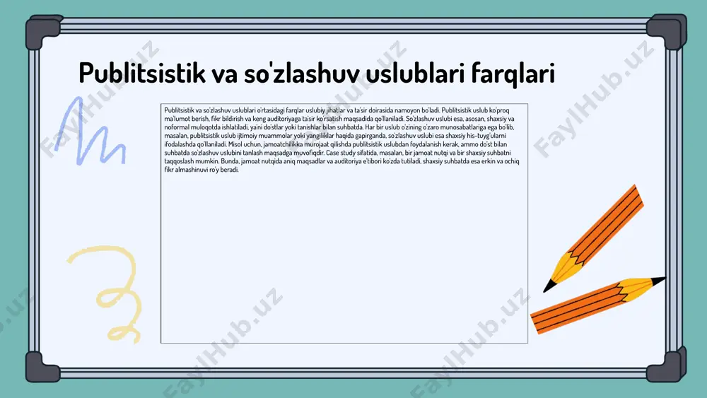 publitsistik va so'zlashuv uslubining farqlari - Page 5