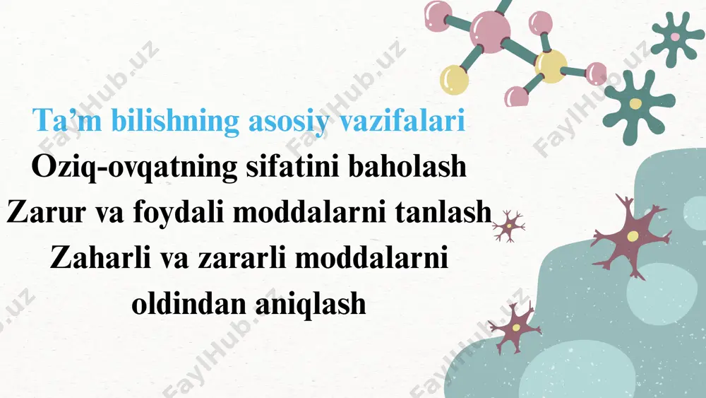 ta'm bilishning biokimyoviy asoslari - Page 5