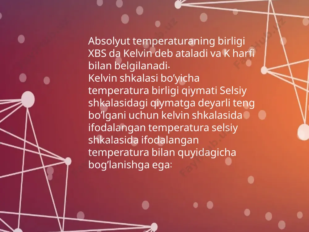 temperatura absolyutnolining qiymati - Page 5