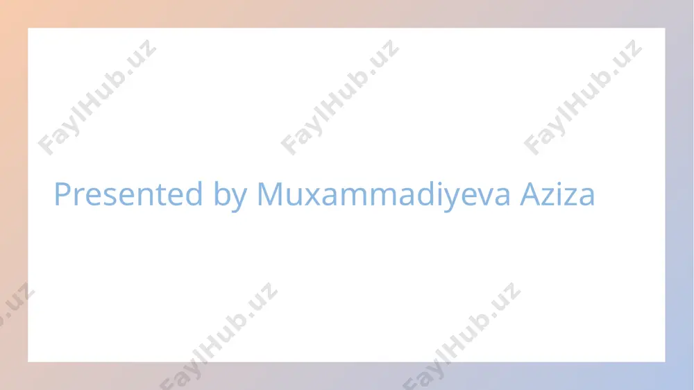presented by muxammadiyeva aziza - Page 2